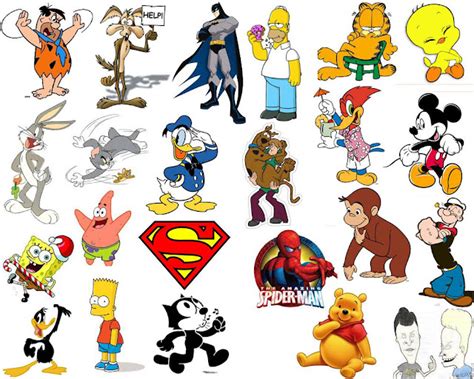 Top 25 Most Popular Cartoon Characters Top Things Around Us