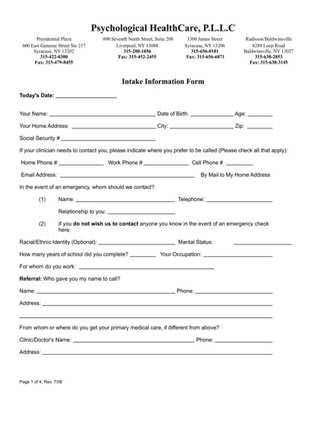 Psychology Intake Interview Template Fill Out And Sign Online Dochub
