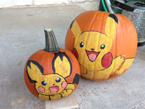 So I Have Made It A Tradition To Paint Pumpkins Like Pokemon Every