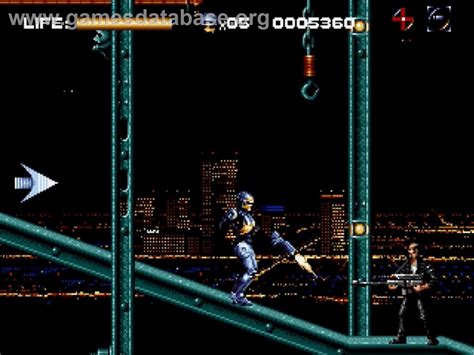 Robocop Vs The Terminator Sega Genesis Artwork In Game