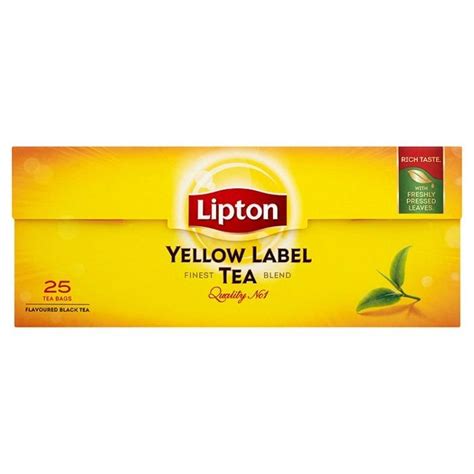 Lipton Yellow Label Tea 25 Bags Pinoyhyper