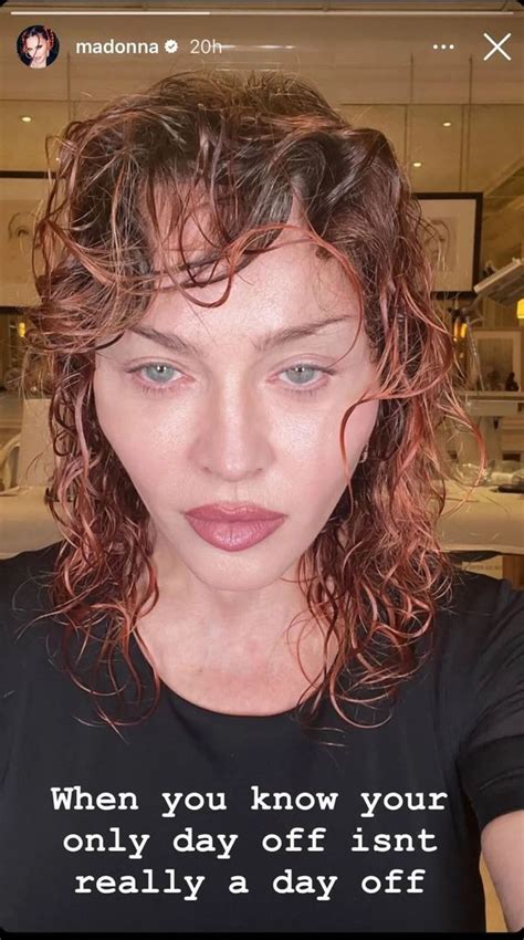 Madonna Looks Completely Different With A Shaggy ‘wolf Cut Hair Transformation Ok Magazine