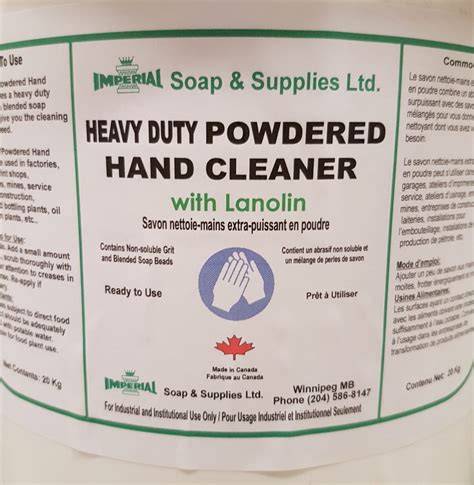 Hd Powdered Hand Soap Imperial Soap