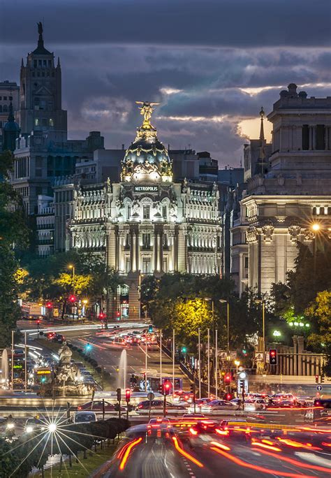 The Gran Via Madrid Spain Photograph by Ayhan Altun