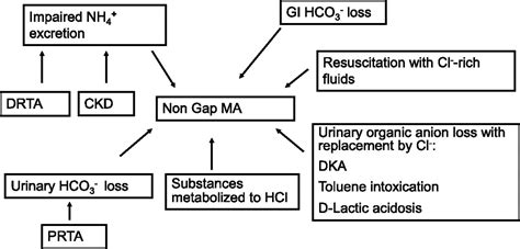 Differential Diagnosis Of Nongap Metabolic Acidosis Value Of A