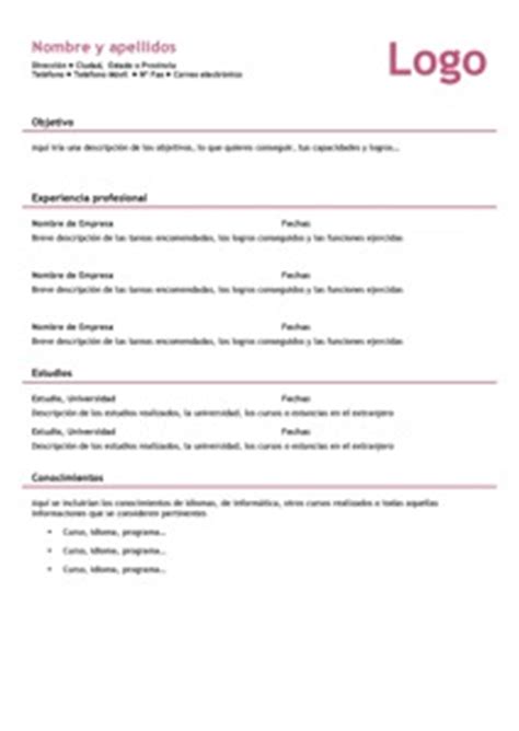 Ejemplos de utilización de los conectores en español: Modelos de Resume | Formatos de Resume para descargar
