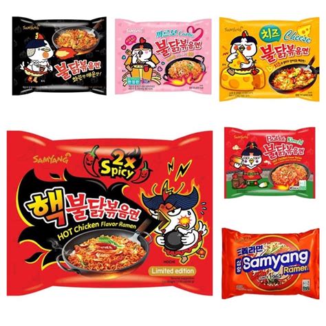 1 Piece Samyang Korean Instant Noodlesoriginal Spicy 2x Spicy