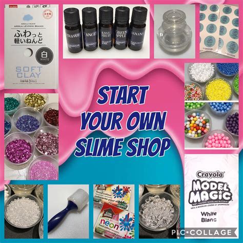 Start Your Own Slime Shop Starter Kit Many Kit Options Select A Kit