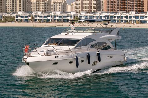 majesty 56 ft premium yacht rent in dubai gold s yacht