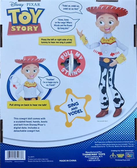 Disney Toy Story Sing N Yodel Jessie Yodeling Cowgirl Pull String Toy