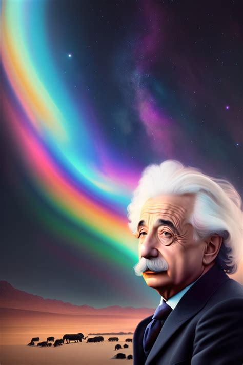 Lexica Albert Einstein Picsart