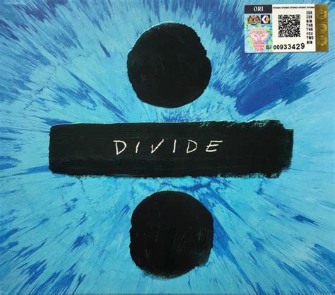 Ed Sheeran ÷ Divide 2017 Cd Discogs
