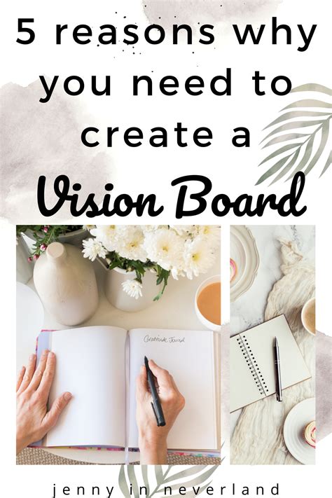 How To Make A Vision Board Why You Need One · Jenny In Neverland