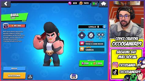 Bull Livello 9 Brawl Stars 29 Youtube