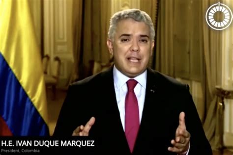 Ivan Duque Marquez President Colombia Hlde 24 September 2021