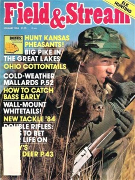 Spwh) announced today that it has entered into agreements with dick's sporting goods, inc. Vintage Field and Stream Magazine - January, 1984 - Very Good Condition - Northeast Edition