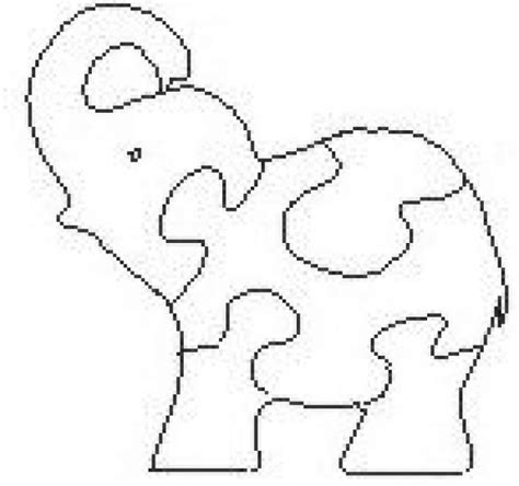 Elephant Puzzle Scroll Saw Pattern Scrollsawpatterns