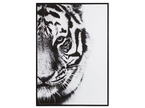 The senior squad currently competes in primera nacional, the second division of the argentine football league system. Cuadro tigre blanco y negro - Lienzo digital tigre con ...
