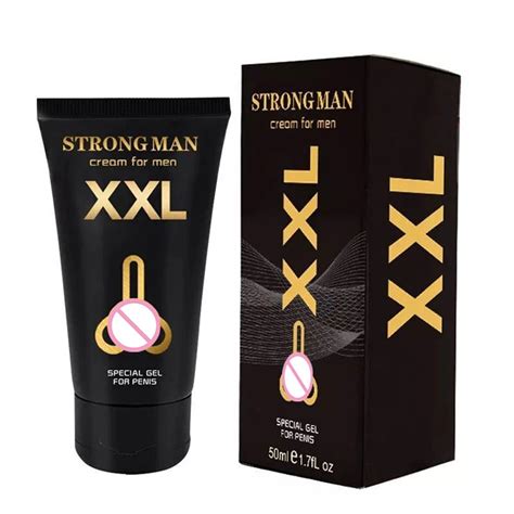 New Strong Man Titanium Gel Xxl Cream Penis Enlargement Cream Increase Growth Dick Size Extender