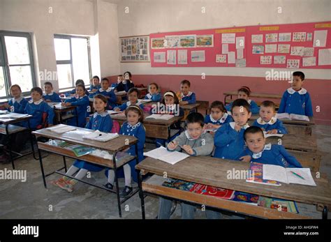 Classroom Of Students In Small Rural Primary School In Village Of