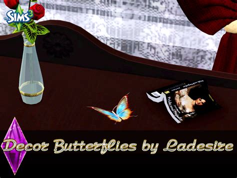 Ladesires Creative Corner Ts3 Decor Butterflies By Ladesire