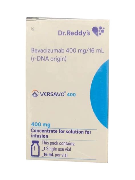 Versavo Dr Reddys 400mg Bevacizumab Injection At Rs 19000 In Ahmedabad