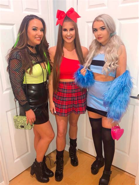 Powerpuff Girls In Girl Group Halloween Costumes Powerpuff