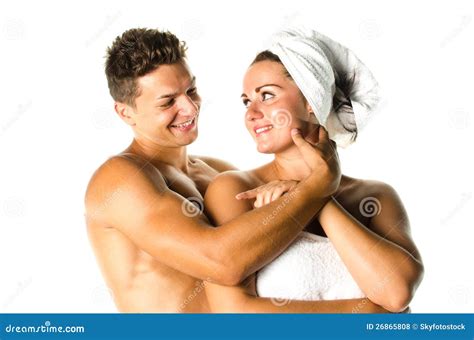 Couple After Bath