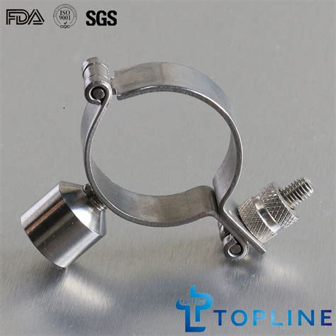 Stainless Steel Sanitary Pipe Clip Pipe Hanger China Pipe Hanger