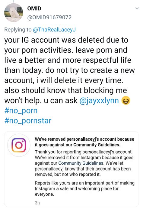Porn Stars Instagram Keeps Deleting Our Accounts For No Reason