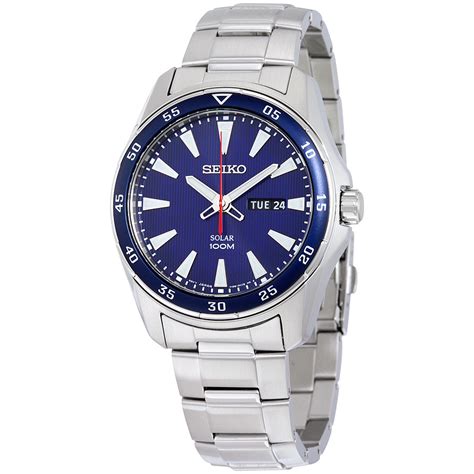 The danger and damage from dust or static electricity cannot be. Seiko SNE391 Solar Mens Quartz Watch