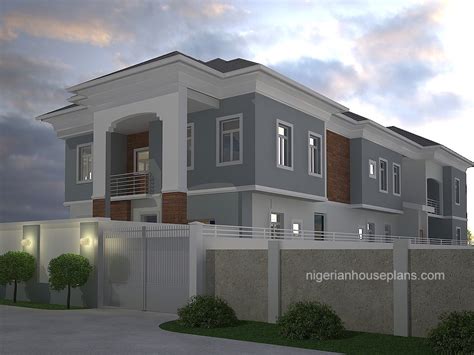 Nigeria House Plans 4 Bedroomduplex 2 Nigerian House Plans