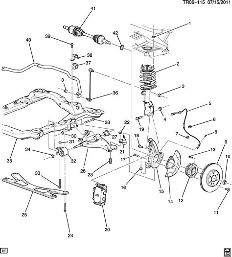 Traverse 2wd Suspensionfront Chevrolet Epc Online