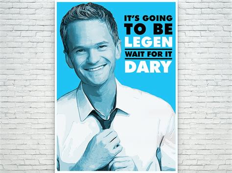 Barney Stinson Barney Stinson Poster How I Met Your Mother Etsy