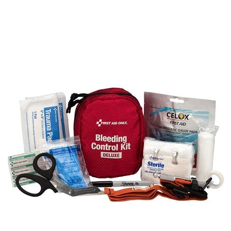 First Aid Only Deluxe Bleeding Control Kit Forestry Suppliers Inc