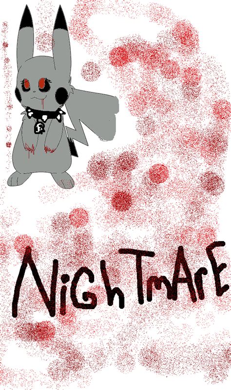 Nightmare The Evil Pikachu By Ask Blazethekiller On Deviantart