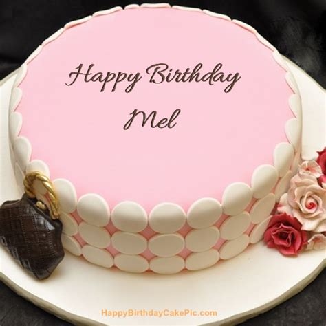 Pink Birthday Cake For Mel