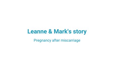 Miscarriage And Pregnancy Loss Stories The Miscarriage Association