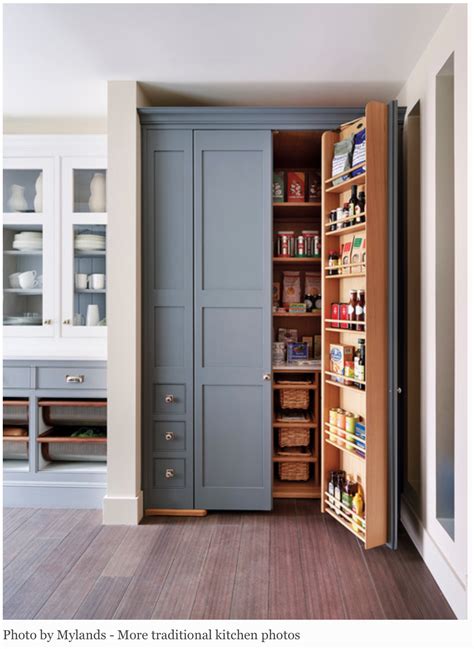 Diy free standing kitchen pantry with images free standing. Full vertical length pantry in 2020 | Kitchen pantry ...