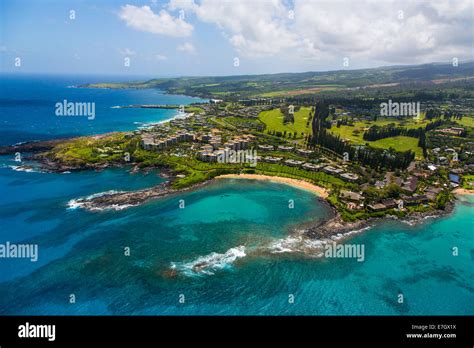 Kapalua Resort Maui Hawaii Stock Photo Alamy