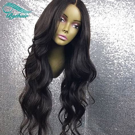 Bythairshop 100 Human Hair Wigs For Black Women Brazilian Full Lace