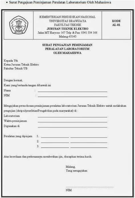 Contoh prosedur peminjaman alat/laboratorium 1. PENGELOLAAN LABORATORIUM: ADMINISTRASI LABORATORIUM (LANJUTAN)