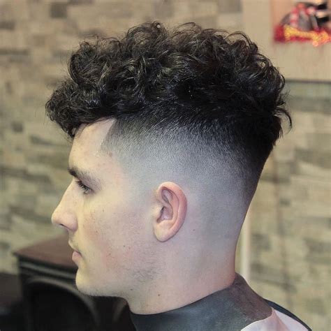 22 Curly Fade Haircut Designs Hairstyles Design Trends Premium