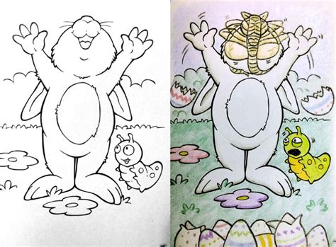 After their darkly humorous and twisted work went viral, the blog's creators are back with more shocking and sarcastic twists on children's coloring books. L'art de détourner un cahier de coloriages pour enfants en ...