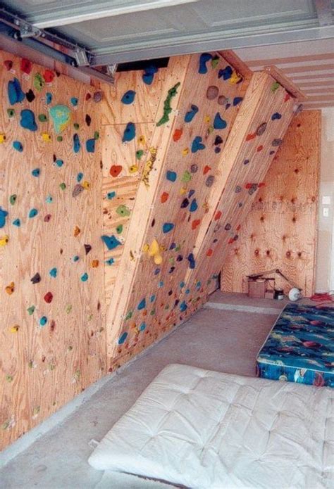 Building A Climbing Wall At Home Home Wall Ideas