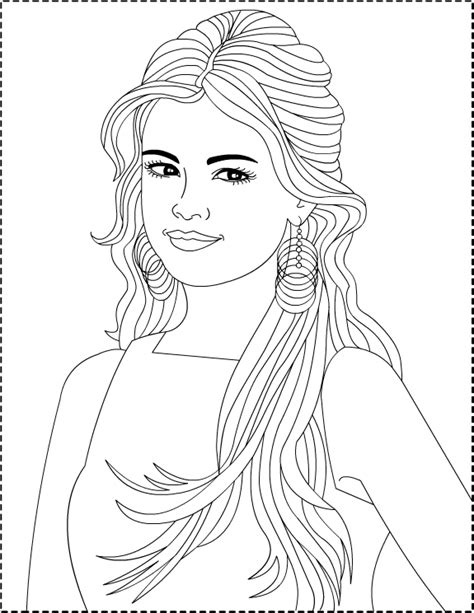 You can identify which illustrations are reserved to. Nicole's Free Coloring Pages: Selena Gomez *** Coloring pages