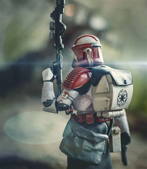 Custom Star Wars Clone Heavy Trooper Action Figure