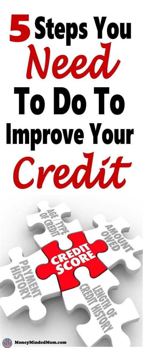 Checking credit score too often. 5 Steps You Need To Do To Improve Your Credit. Improving ...