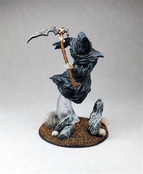 Death Reaper Painted Miniature Nolzurs Dnd Pathfinder Etsy
