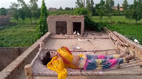 New Hot Village Vlogs Village Girl Vlog Film Star Mehwish Rani Hot Sleeping And Enjoy Youtube